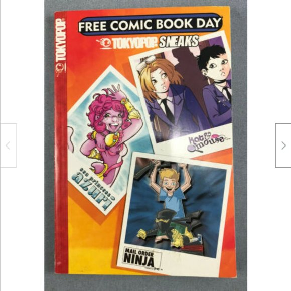 2006 TokyoPop Manga Comic Book~Kat&Mouse~Mail Order Ninja~Sea Princess Azuri - Picture 1 of 2